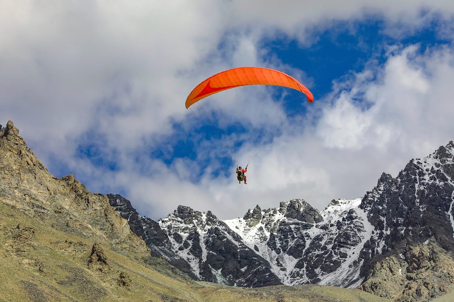 Paragliding in the High Atlas from Marrakech